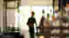 Out of focus shot of person in Brae Dining Room And Bar