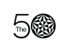 The 50 Logo on white background