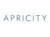 Apricity restaurant logo on white background