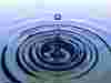 Splash of water ripple effect