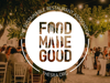 Food Made Good logo overlaid on a photo of a busy outdoor restaurant